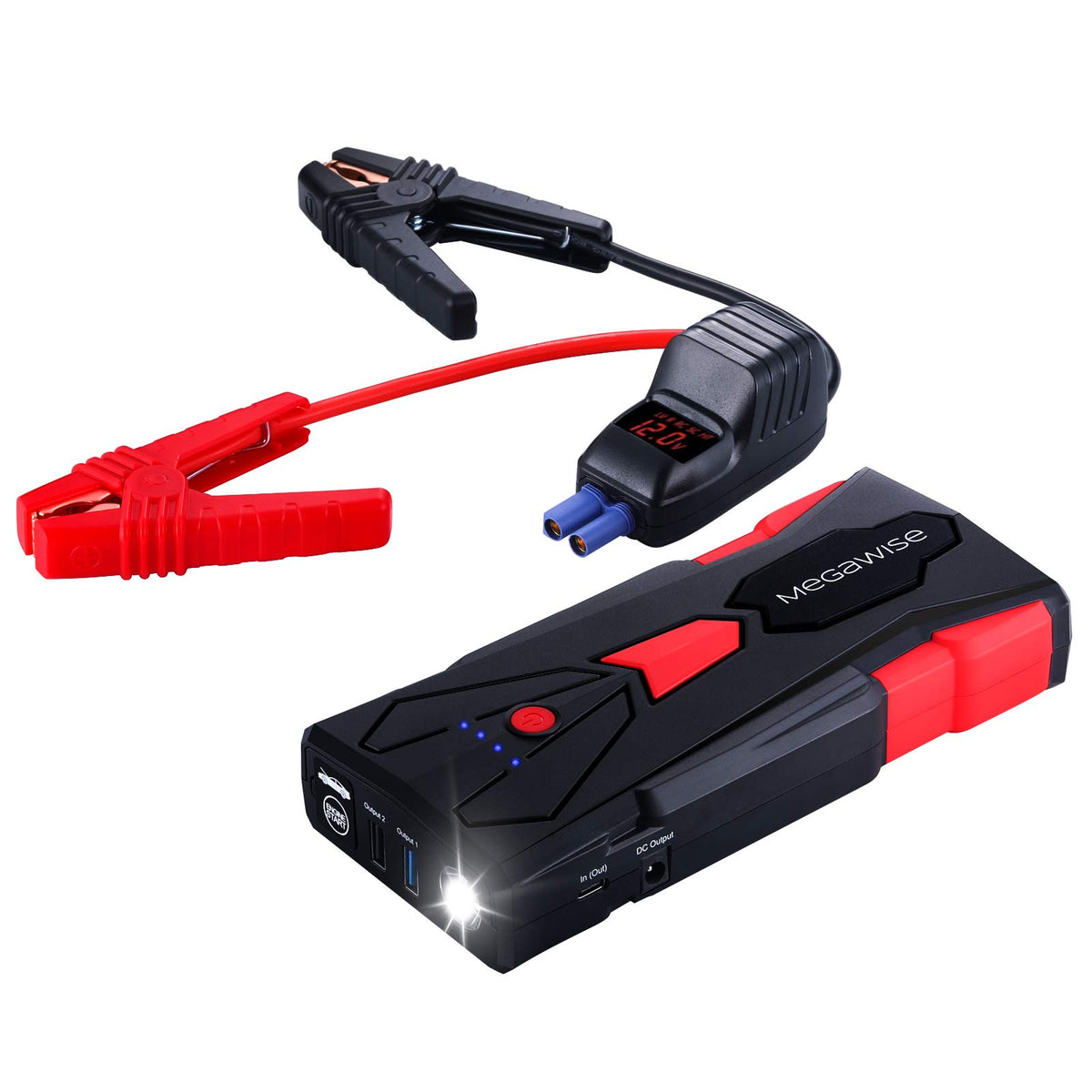 12V Car Jump Starter, 16800mAh J259523