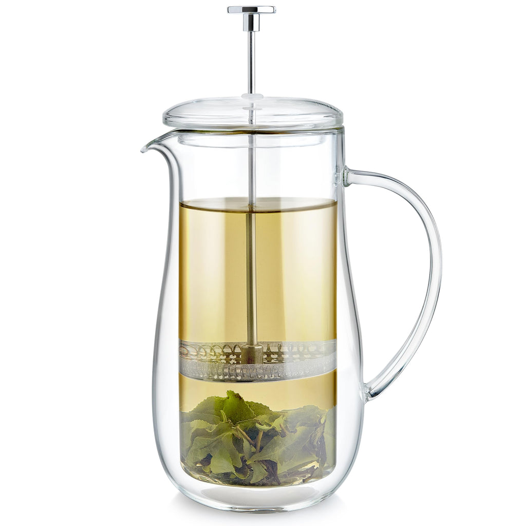 Double-Walled Glass French Press 34 oz X859230