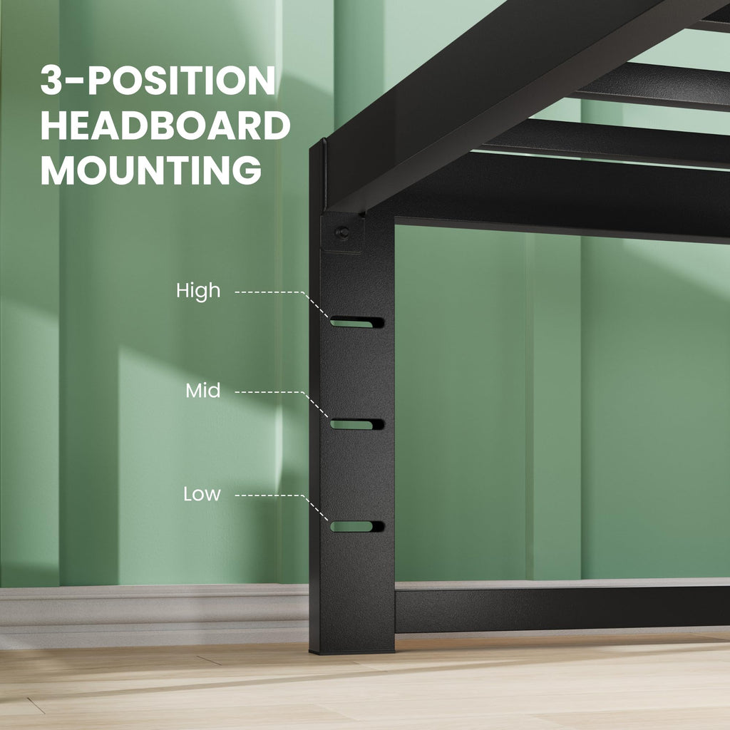 14 Inch Heavy Duty Twin Metal Bed Frame M937