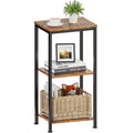 3 Tier End Table with Storage Shelves B3363