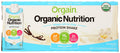 Organic Vegan Plant Based Nutritional Shake Vanilla Bean 11 Ounce 12 Count O274937