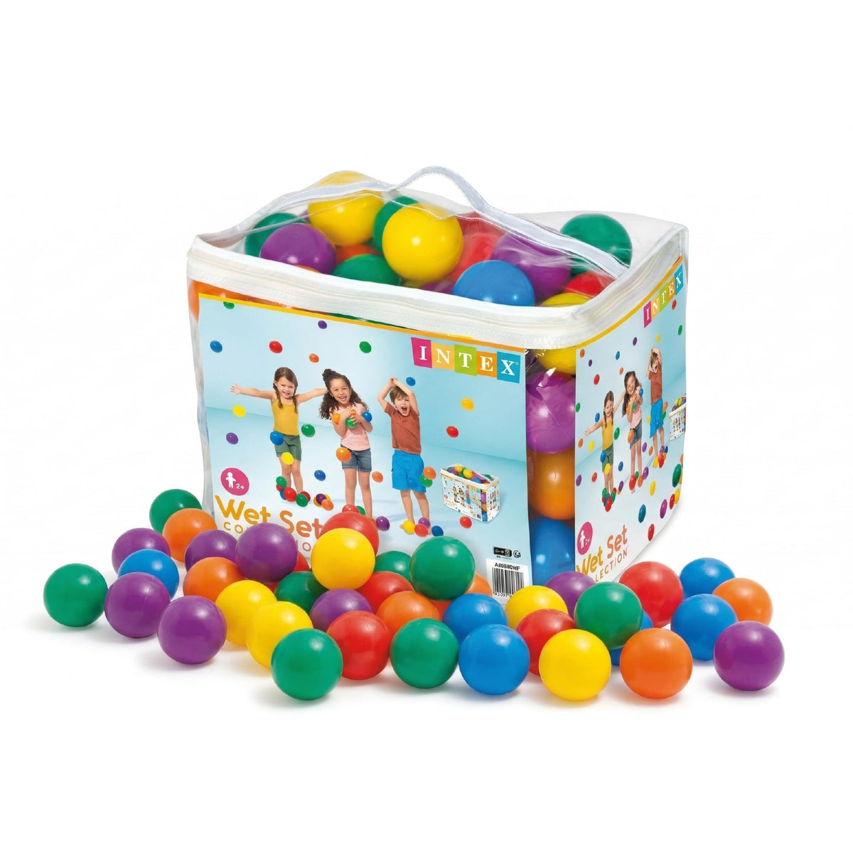 Large Plastic Ballz for Ball Pits, 100-Count R355