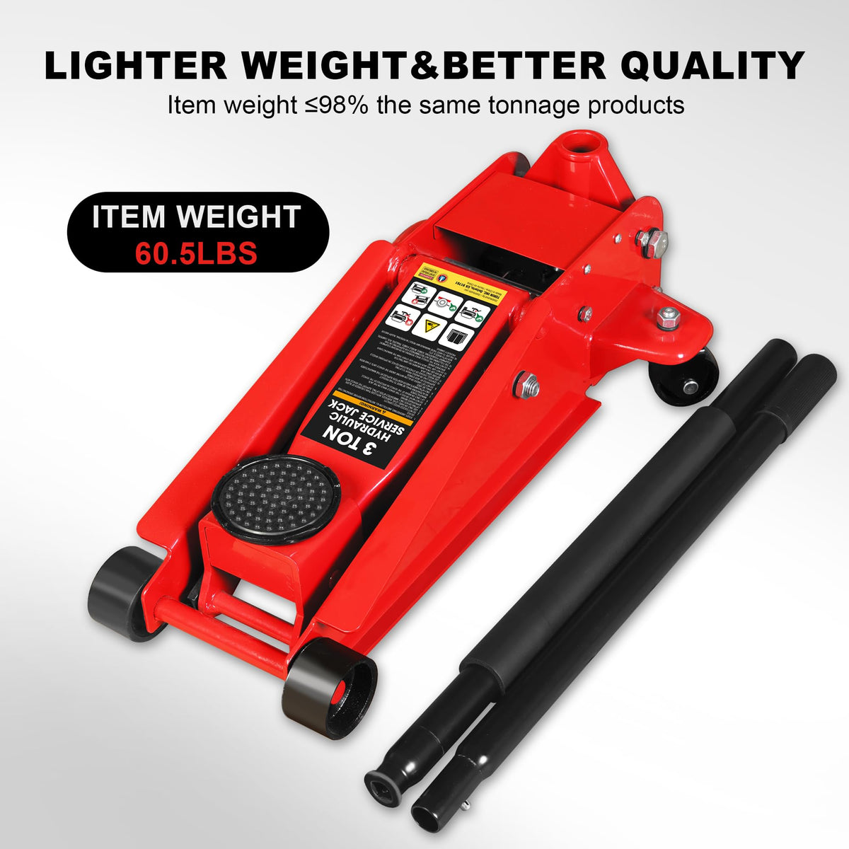 3 Ton Hydraulic Floor Jack S595