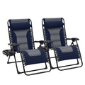 Oversized Zero Gravity Chairs Set of 2 D188