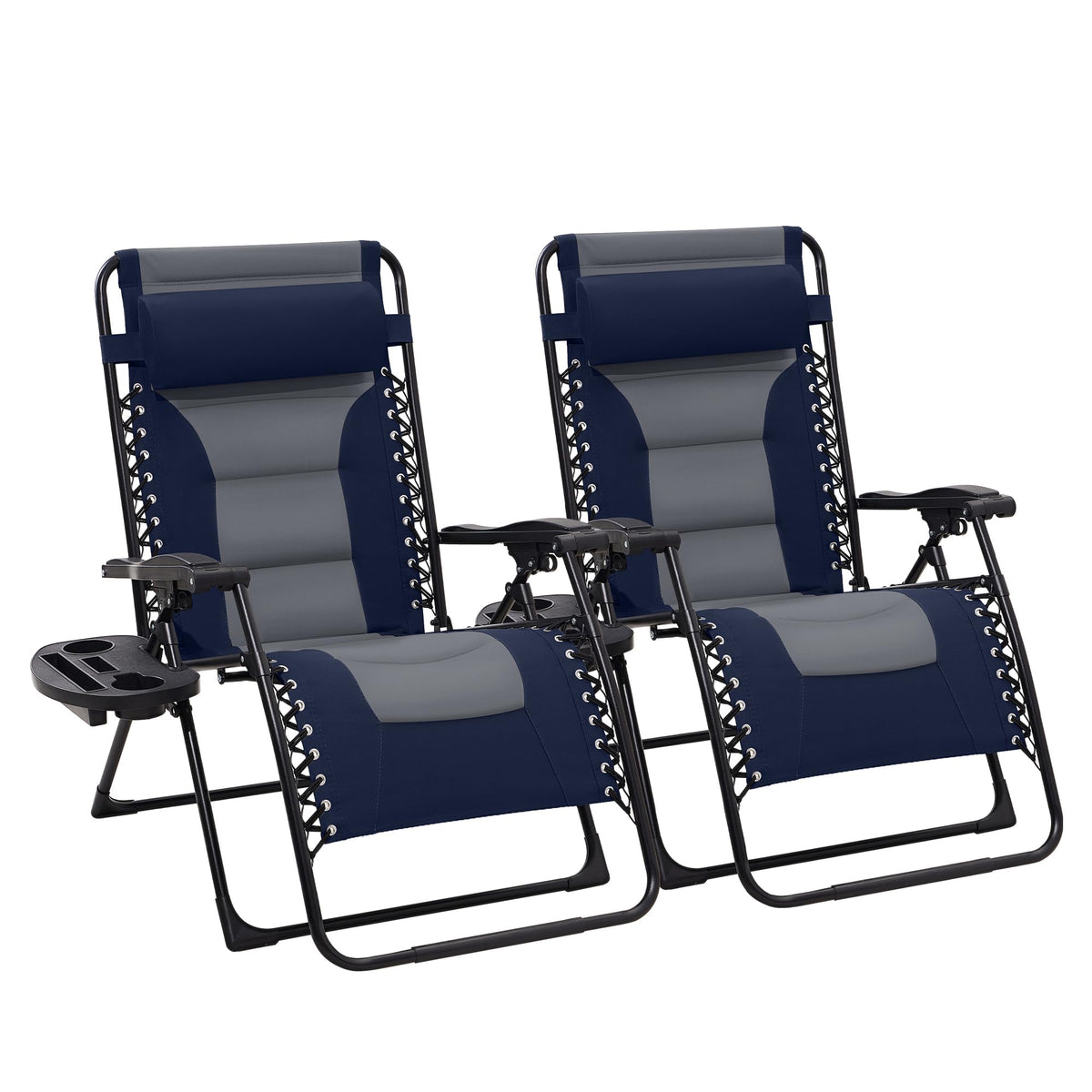 Oversized Zero Gravity Chairs Set of 2 D188