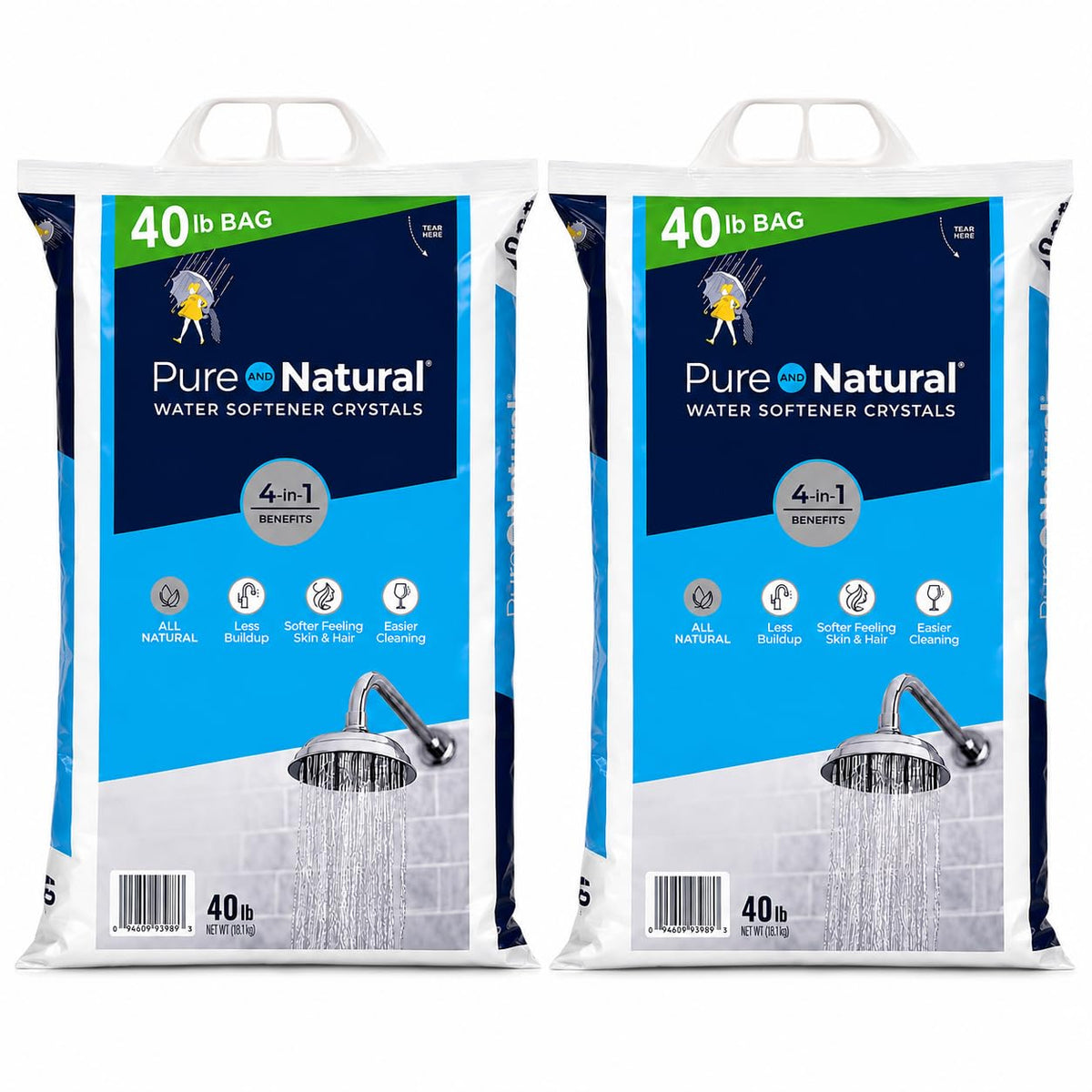 Water Softener Salt Crystals 40 lb Bags X200