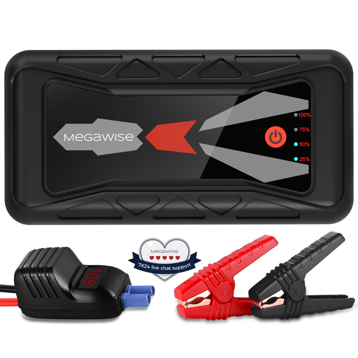 12V Car Jump Starter, 16800mAh J259523