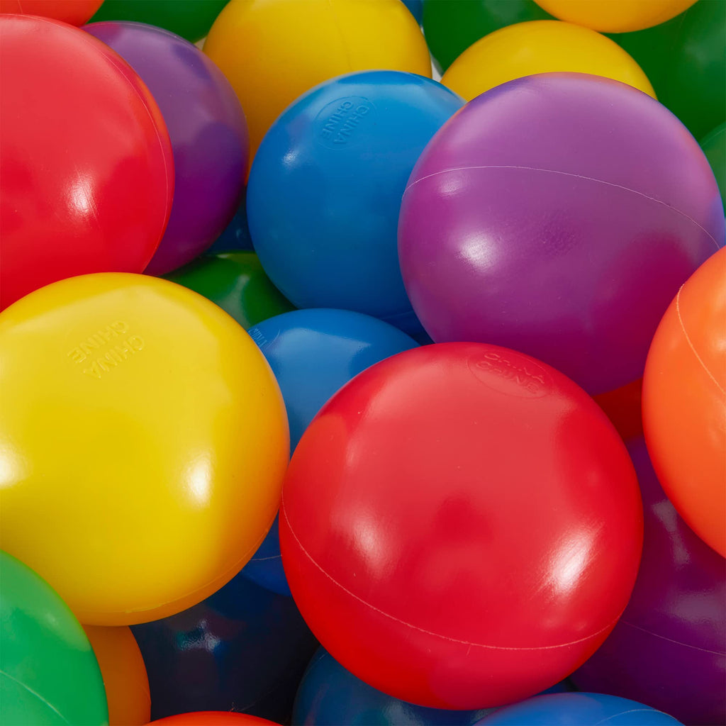 Large Plastic Ballz for Ball Pits, 100-Count R355