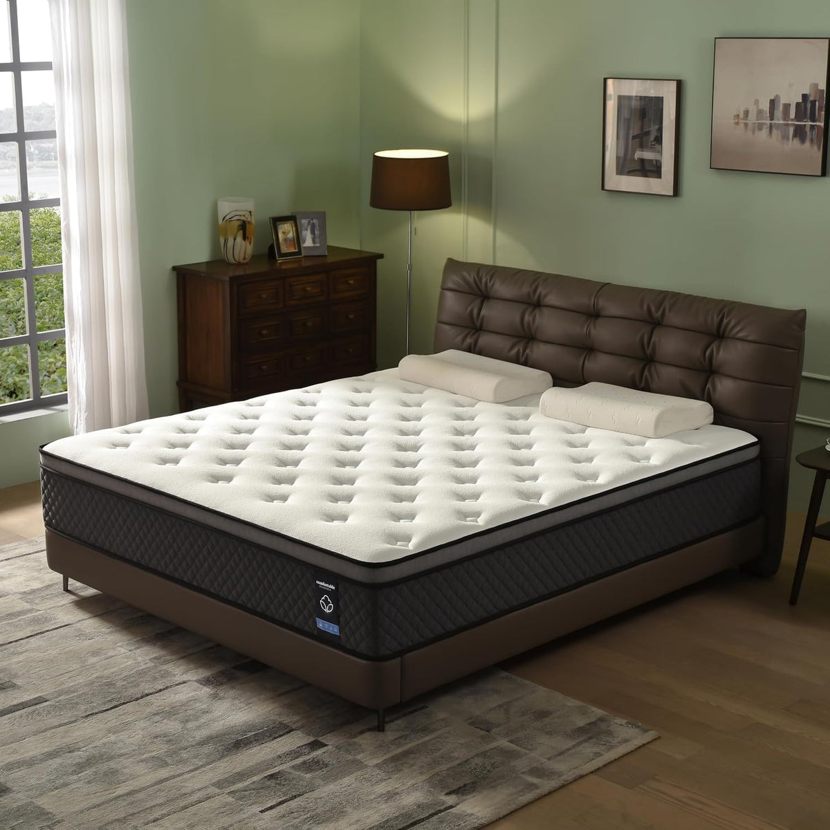 Full Size 12 Inch Hybrid Gel Memory Foam Mattress P556