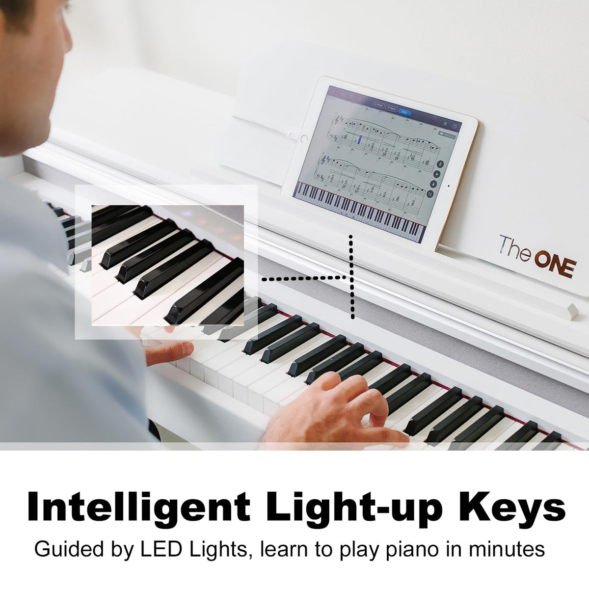88-Key Weighted Action Digital Piano Keyboard V13162