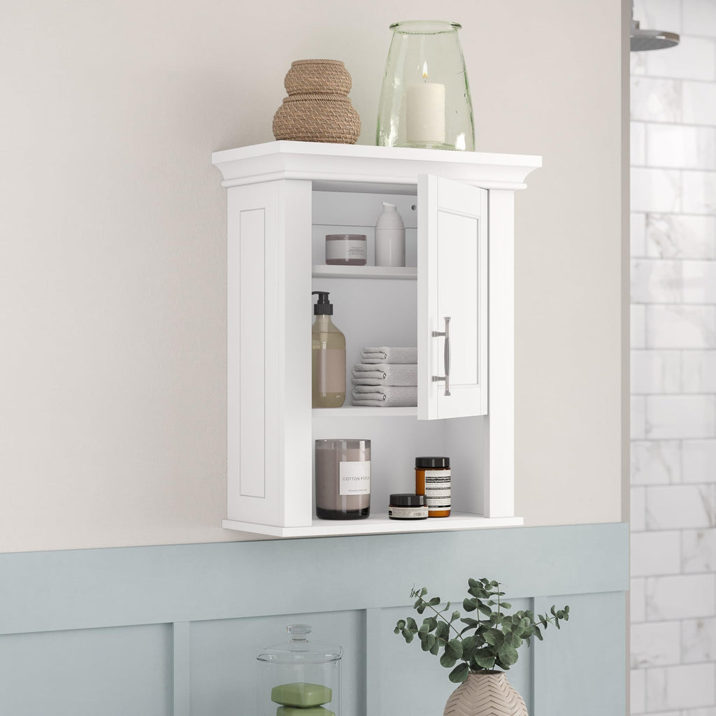 White Wall Mount Medicine Cabinet X479966