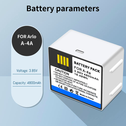 2 Pack A-4A Battery, LCD Dual Charger Station U2460