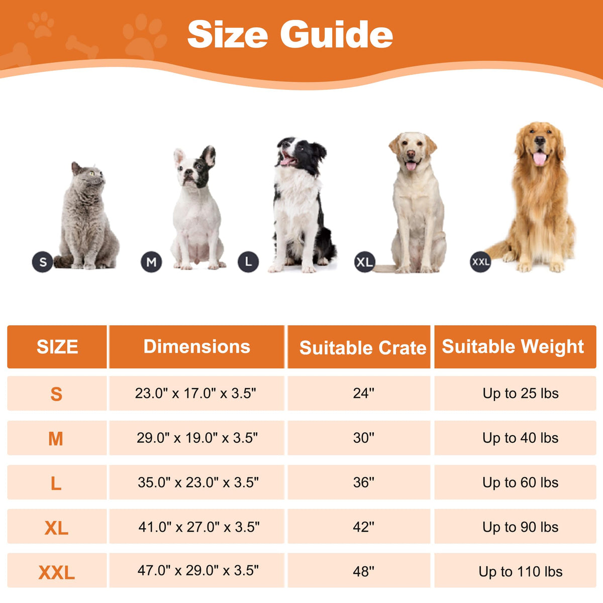 Washable Dog Bed 35 Inch Grey F653000