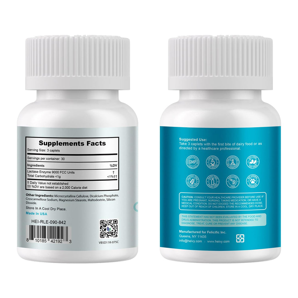 Lactase Pills 90 Count Y5958