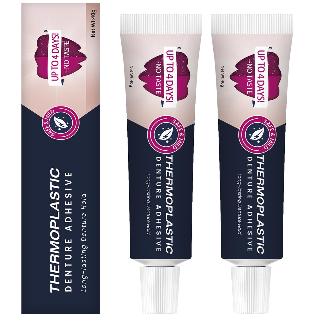 2Pcs Thermoplastic Denture Adhesive A783922