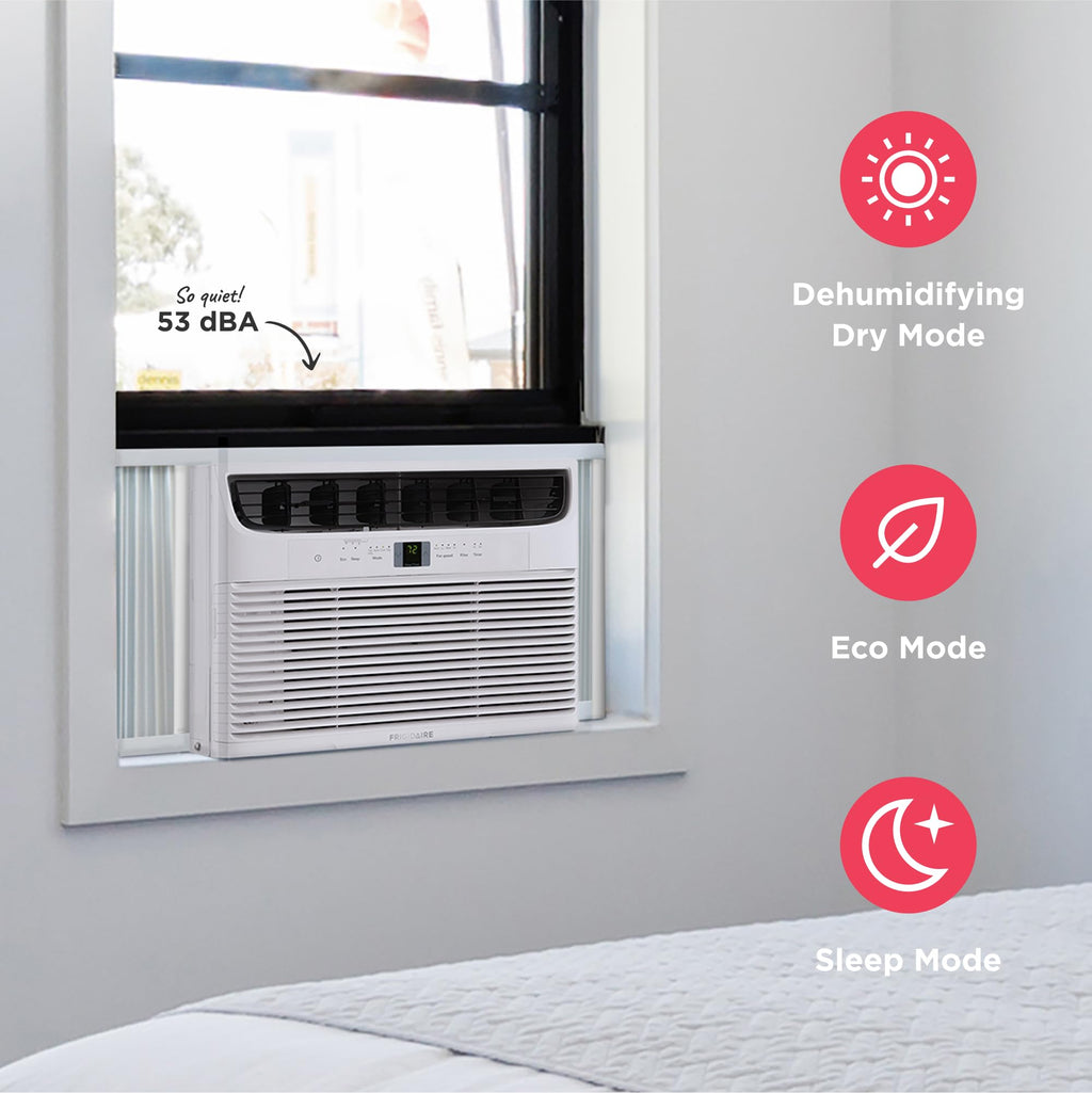 10,000 BTU White Window Air Conditioner W92334