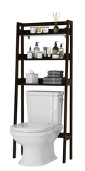 3-Tier Espresso Wood Bathroom Organizer R999