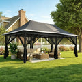 12x20 Pop Up Gazebo with Mosquito Netting S628406
