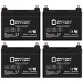 12V 35AH SLA Battery 4 Pack J730