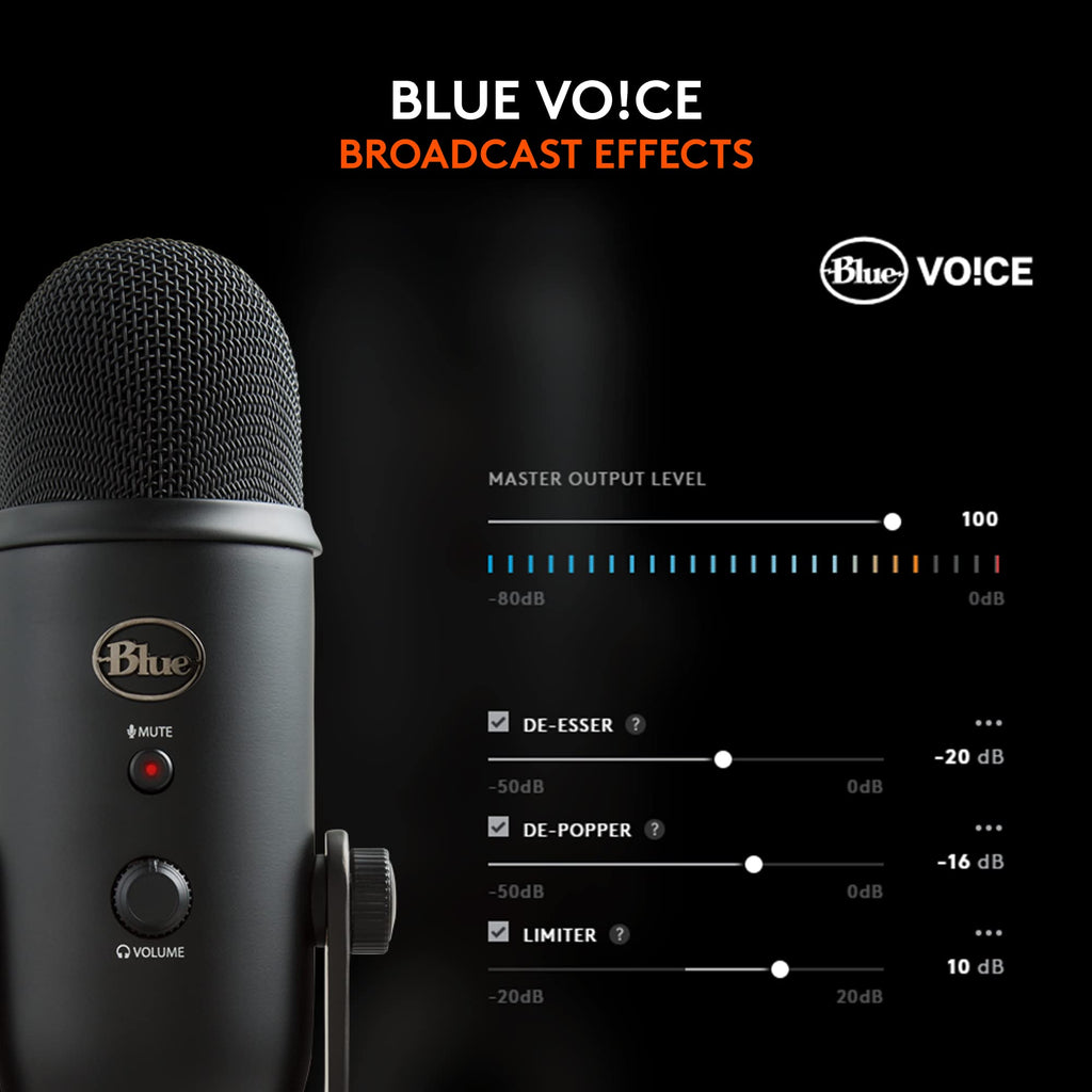 USB Condenser Microphone with 4 Pickup Patterns W42077