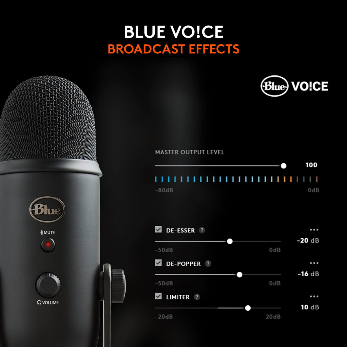 USB Condenser Microphone with 4 Pickup Patterns W42077