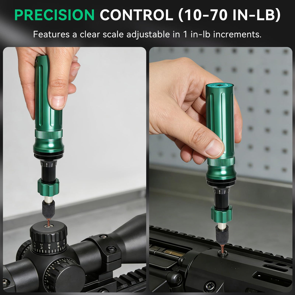 10-70 in-lb 1/4" Drive 24 PCS Torque Screwdriver Set W7863