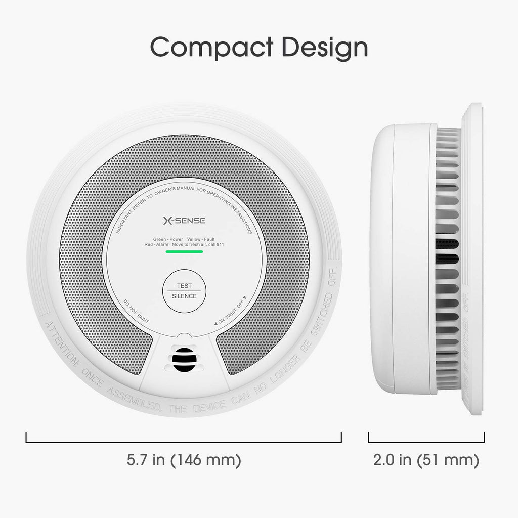 Smoke & Carbon Monoxide Alarm 5-Pack T980