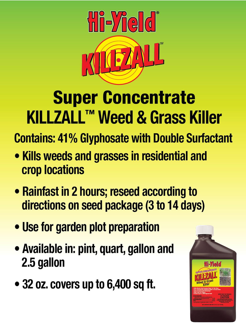 Super Concentrate Weed & Grass Killer 1 gal E913555