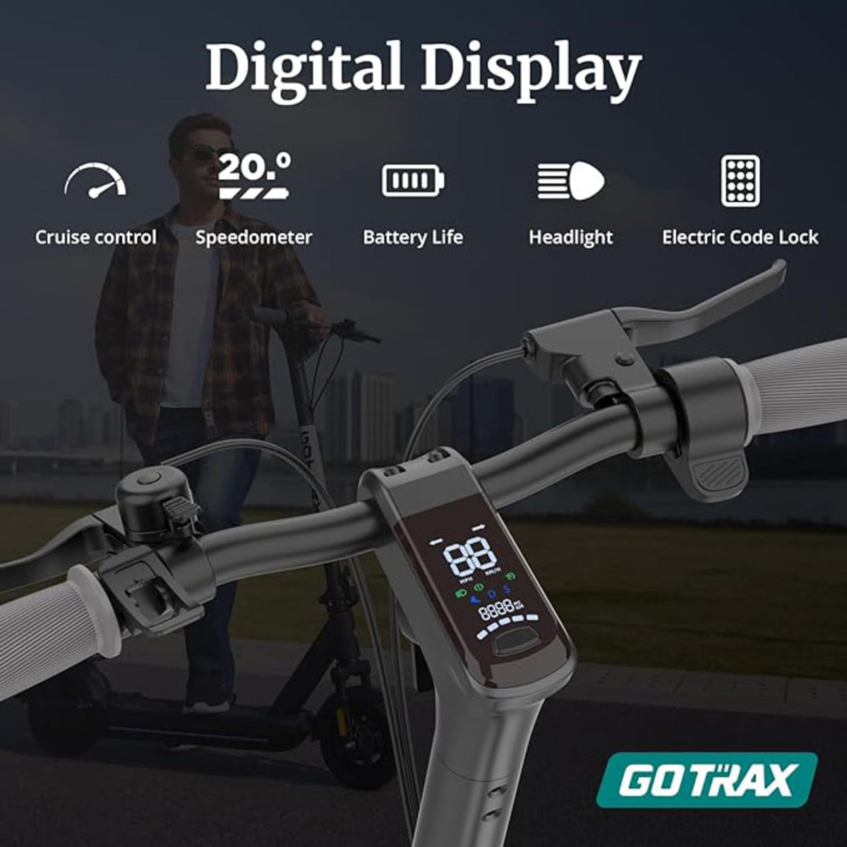 Electric Scooter with 10" Tire W61844