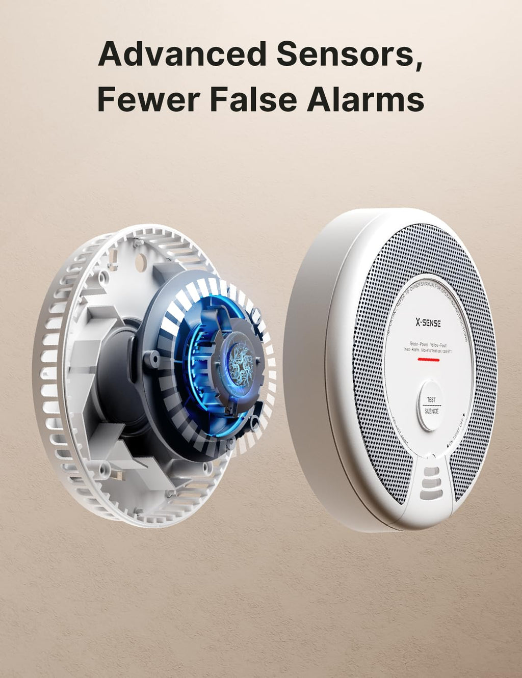 Smoke & Carbon Monoxide Alarm 5-Pack T980