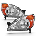 2002 2003 2004 Honda CRV Headlights Driver & Passenger Side F983