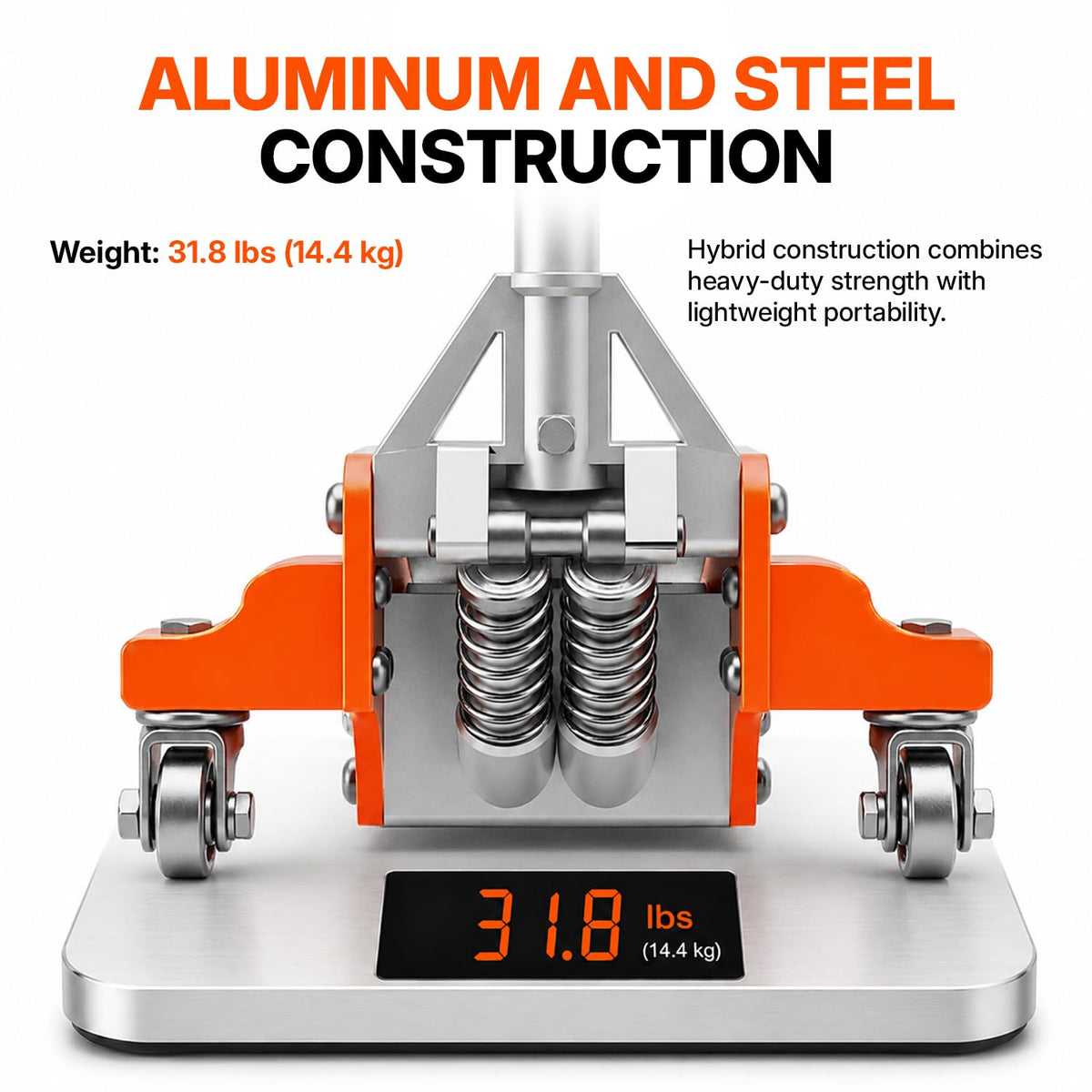 1.5 Ton Aluminum Steel Low Profile Hydraulic Floor Jack E1793