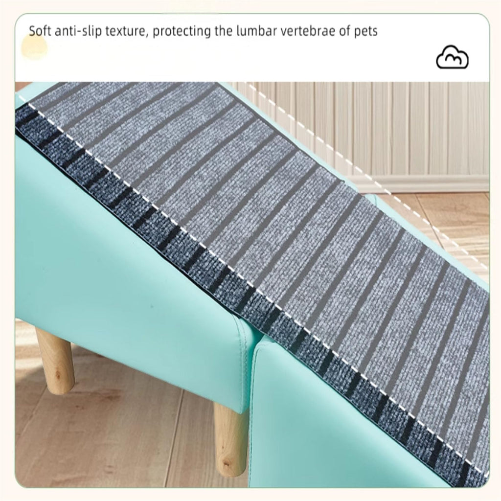 Foldable Pet Dog Ramp with Non-Slip Mat H88307