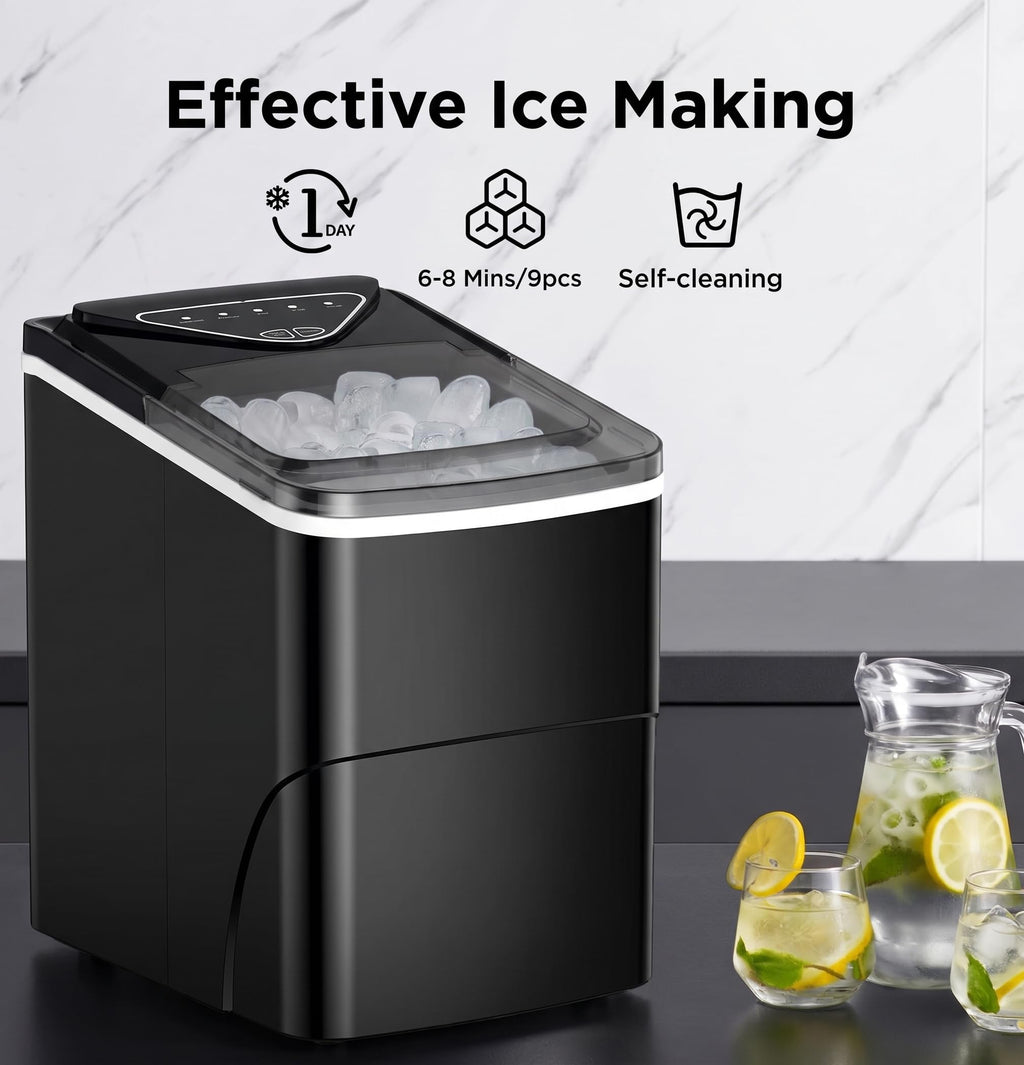 Countertop Ice Maker with 2 Ice Sizes C533