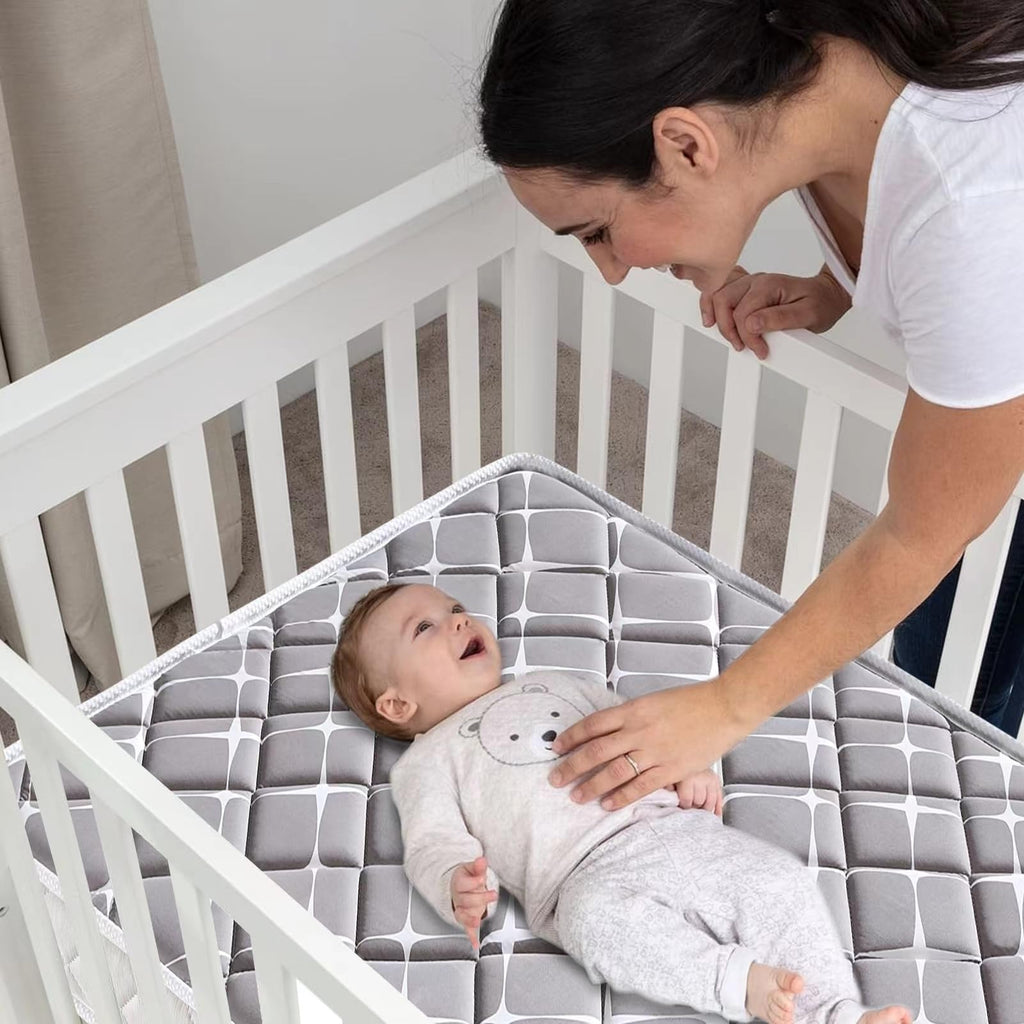 Hypoallergenic Baby Crib and Toddler Mattress 52" x 27.6" x 5" K165