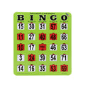 100-Pack Reusable Bingo Cards G338422