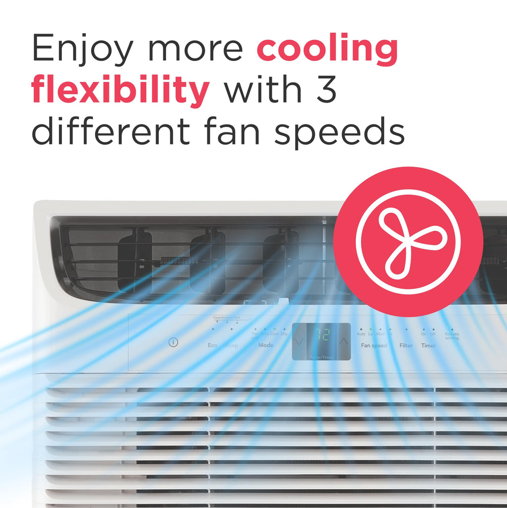 10,000 BTU White Window Air Conditioner W92334