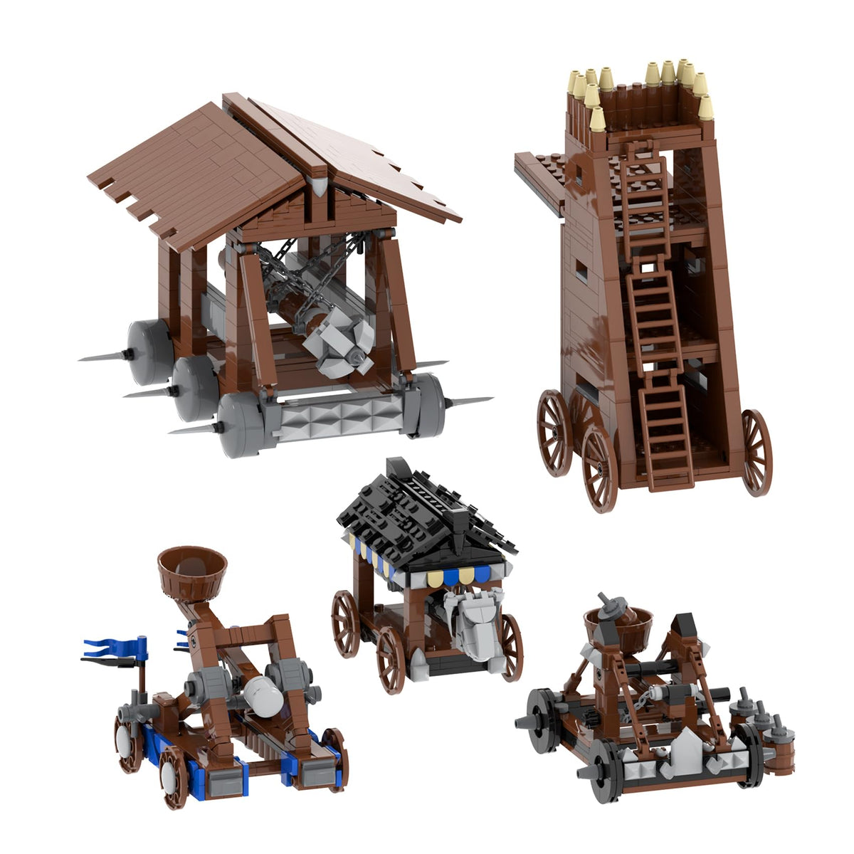 Medieval Castle Battle Building Block Set P30454