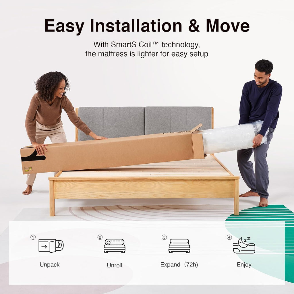 6 Inch Twin Size Hybrid Mattress G1047