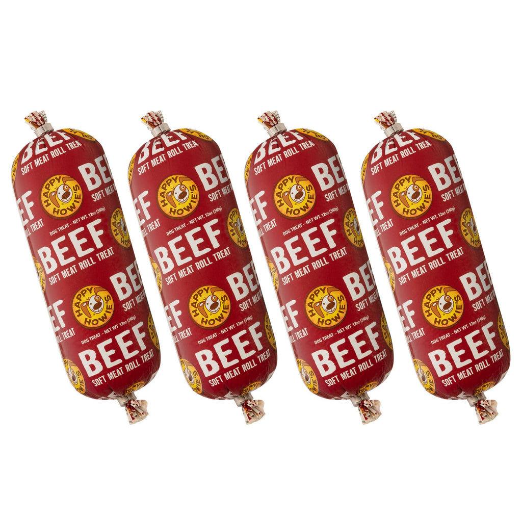 Beef Soft Meat Roll Treat 12 Oz (Pack of 4) O2267