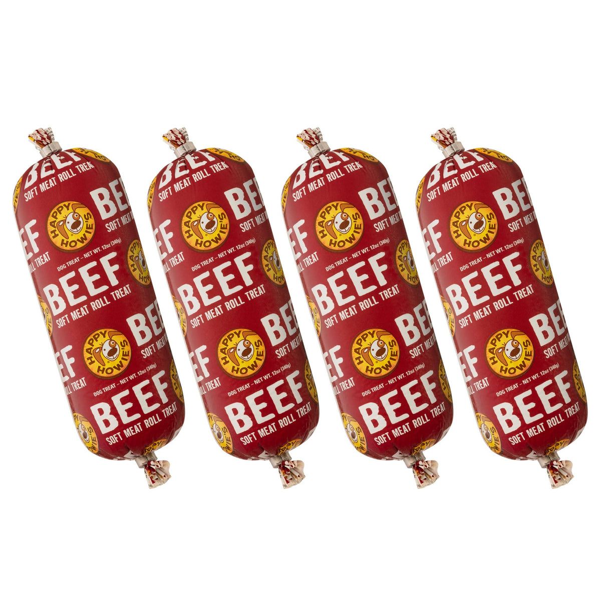 Beef Soft Meat Roll Treat 12 Oz (Pack of 4) O2267