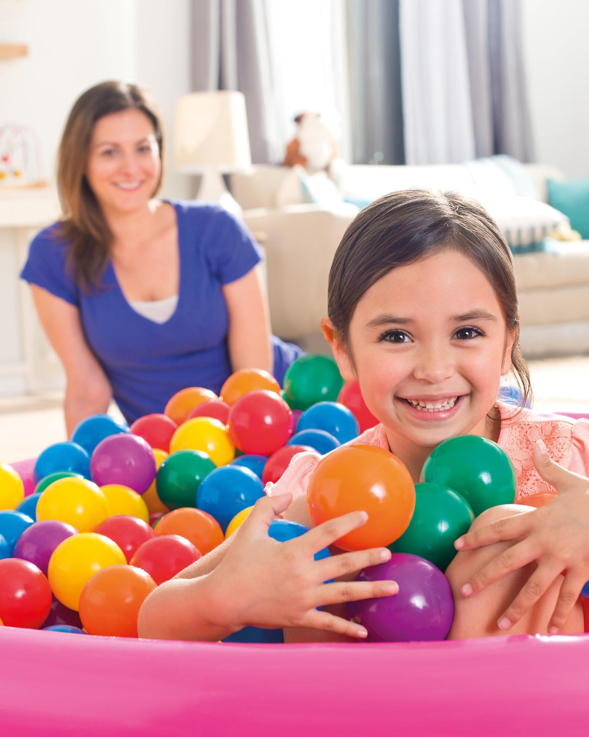 Large Plastic Ballz for Ball Pits, 100-Count R355