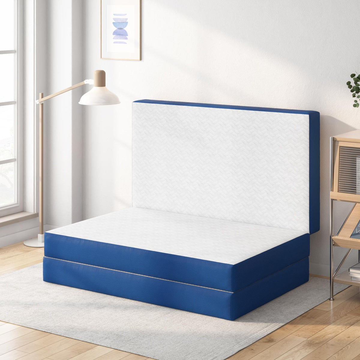 Queen 6 Inch Gel Memory Foam Trifold Mattress S930835