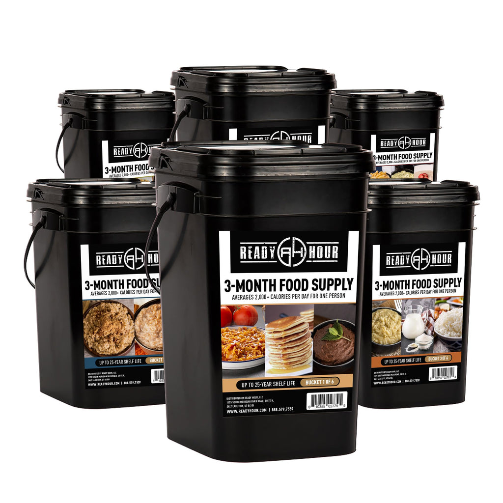 3-Month Emergency Food Supply 846 Servings W250