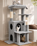 Light Grey Cat Tree Tower W201249