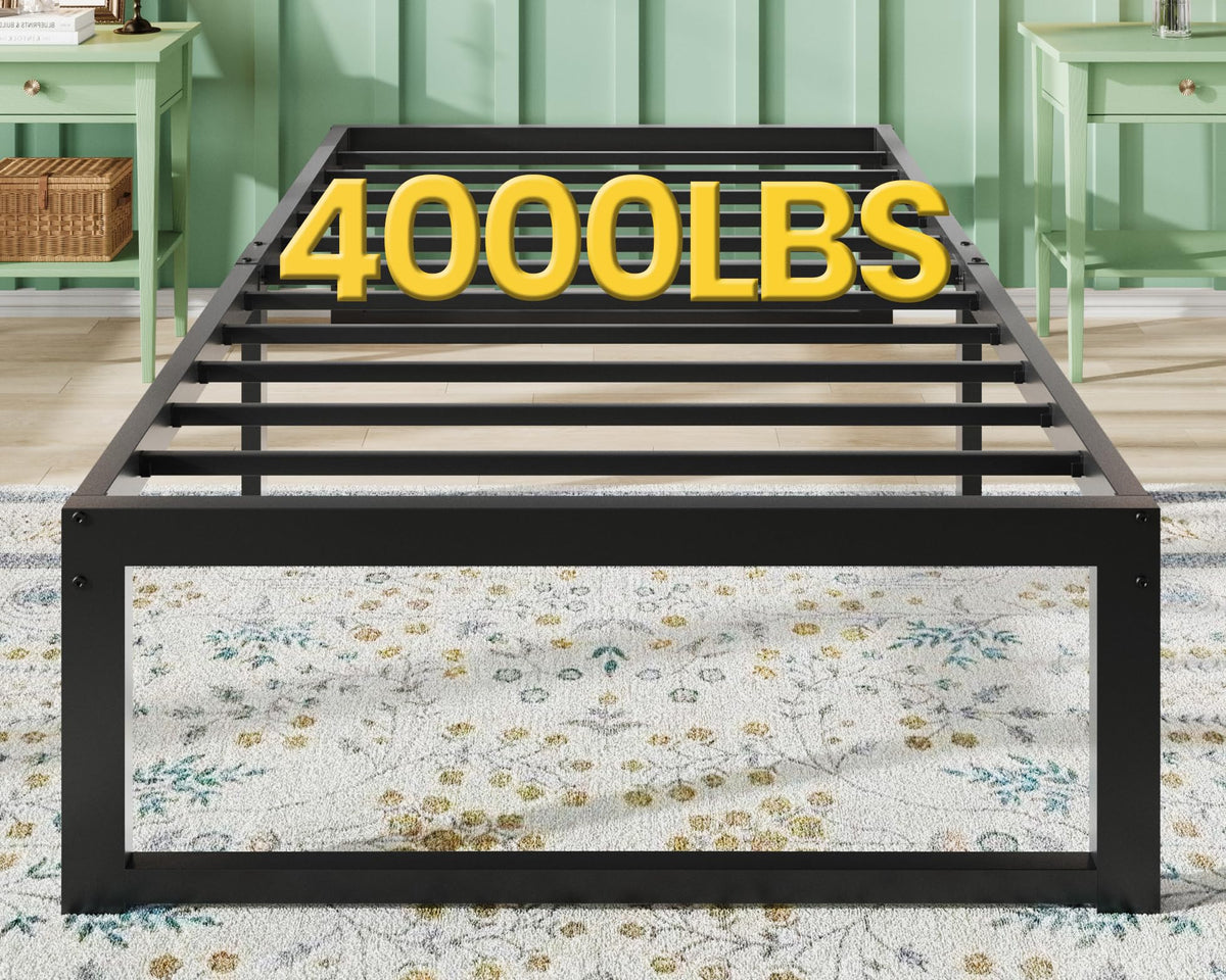 14 Inch Heavy Duty Twin Metal Bed Frame M937