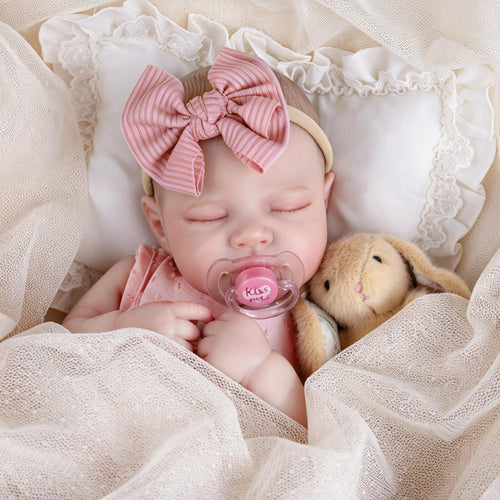 20-Inch Sleeping Newborn Girl Doll T364