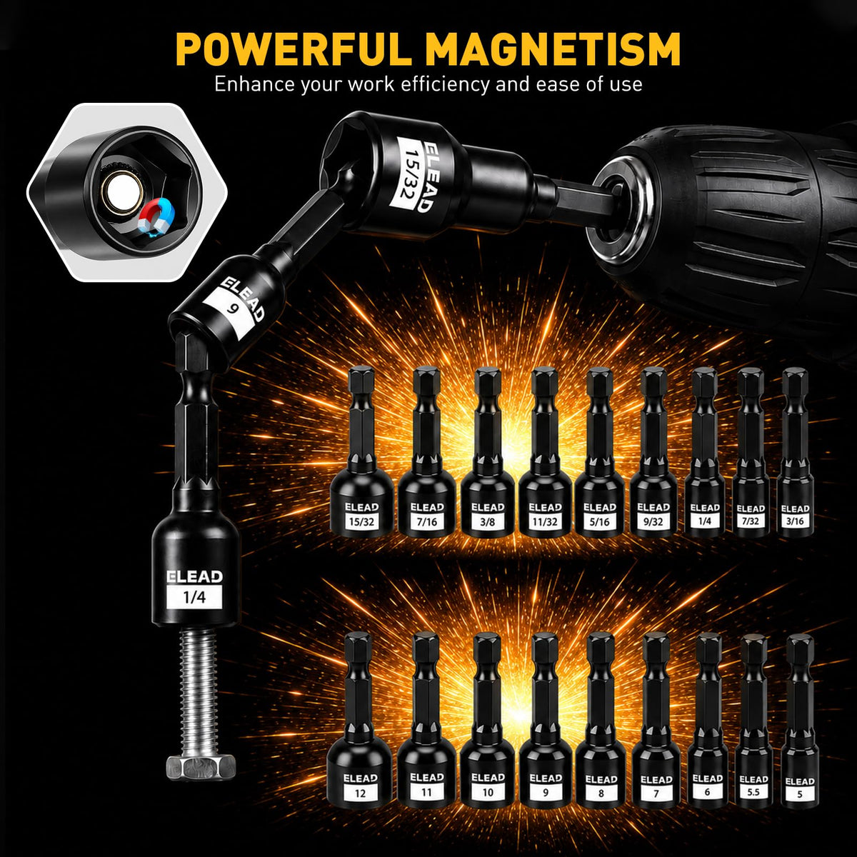 148-Piece SAE/Metric Mechanics Tool Set G8215