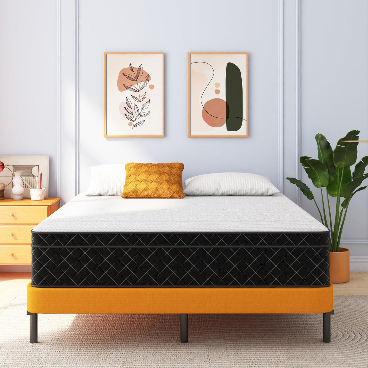 12 Inch Full Size Hybrid Mattress W54192