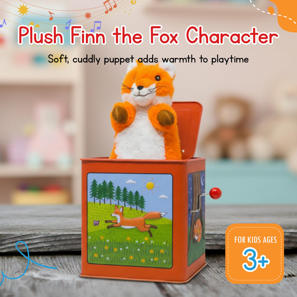 Plush Pop-Up Jack in the Box X1716